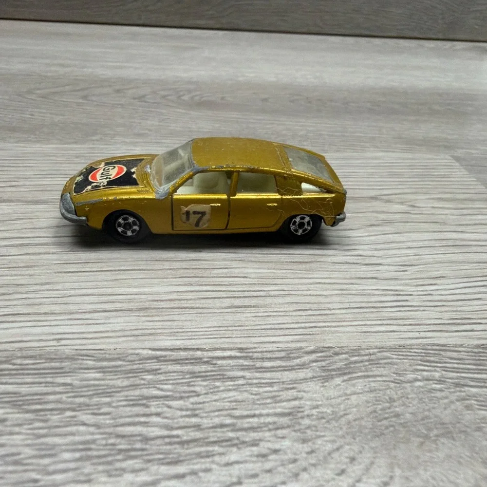 VTG 1969 Matchbox Lesney No 56 BMC 1800 Pininfarina Superfast Series Gold